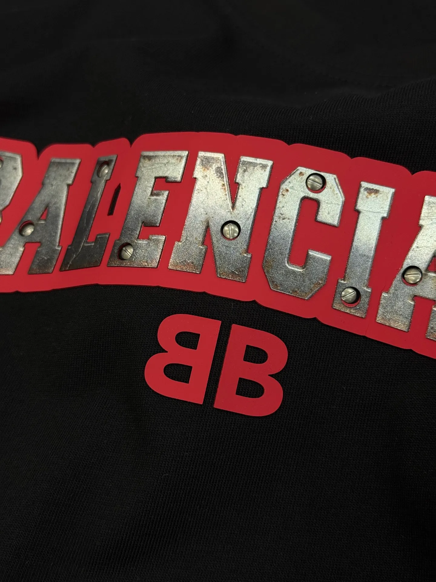 ⚜️ Balenciaga New Arrival T . Same Style❤️ +Red ， ！Silver ， ，BB ✨ Quality 280g ， Breathable， 。Balenciaga ， ， ！🔥 ！ ：Black.White.Dark Gray.Sizes：S-3XL ‼️（175/145 L）